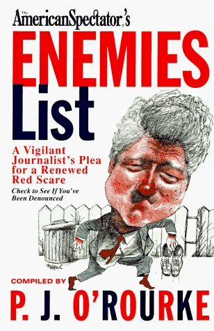 Book cover : The Enemies List