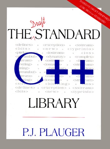 Book cover : Draft Standard C++ Library, The