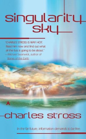 Book cover : Singularity Sky