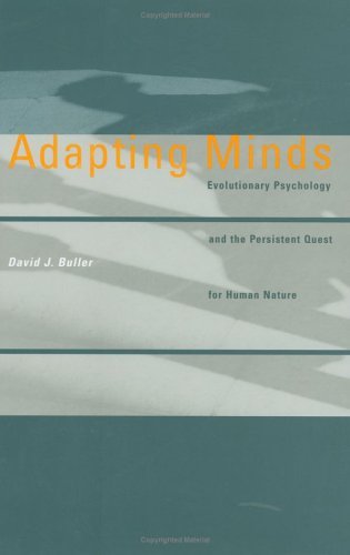 Book cover : Adapting Minds : Evolutionary Psychology and the Persistent Quest for Human Nature (Bradford Books)