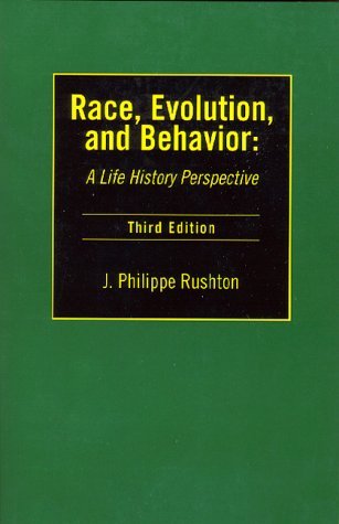 Book cover : Race, Evolution, and Behavior: A Life History Perspective