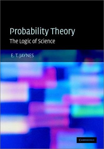 Book cover : Probability Theory: The Logic of Science