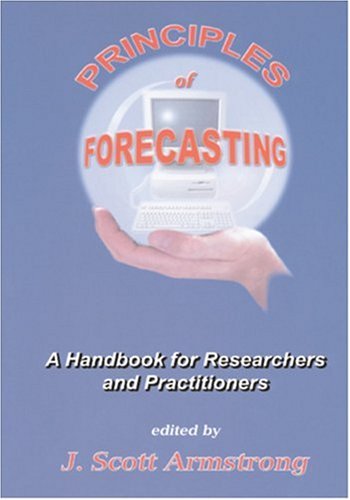 Book cover : Principles of Forecasting (International Series in Operations Research & Management Science)