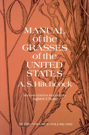 Book cover : Manual of the Grasses of the United States Volume 1