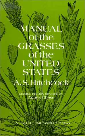 Book cover : Manual of the Grasses of the United States Volume 2