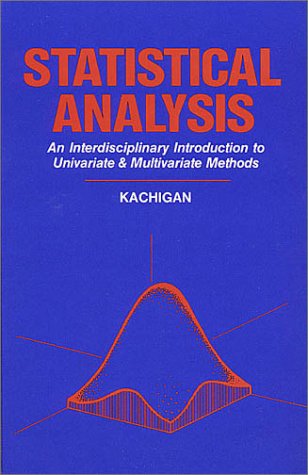 Book cover : Statistical Analysis: An Interdisciplinary Introduction to Univariate & Multivariate Methods