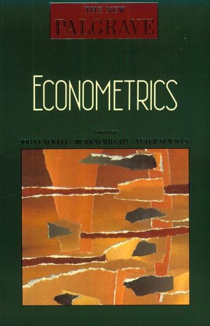 Book cover : Econometrics: The New Palgrave (New Palgrave Series)