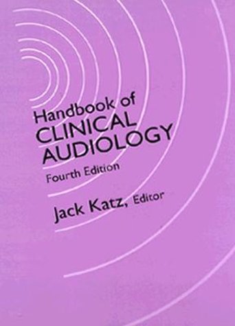 Book cover : Handbook of Clinical Audiology