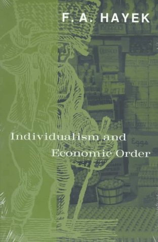Book cover : Individualism and Economic Order