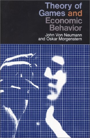 Book cover : Theory of Games and Economic Behavior