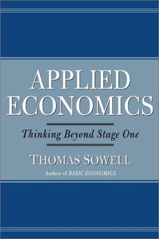 Book cover : Applied Economics: Thinking Beyond Stage One