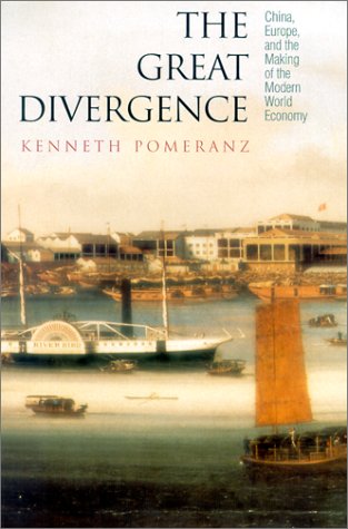 Book cover : The Great Divergence: China, Europe, and the Making of the Modern World Economy.