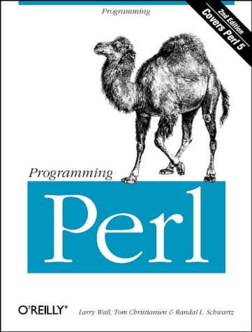 Book cover : Programming Perl (2nd Edition)