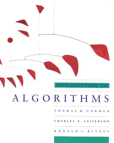 Book cover : Introduction to Algorithms (MIT Electrical Engineering and Computer Science)