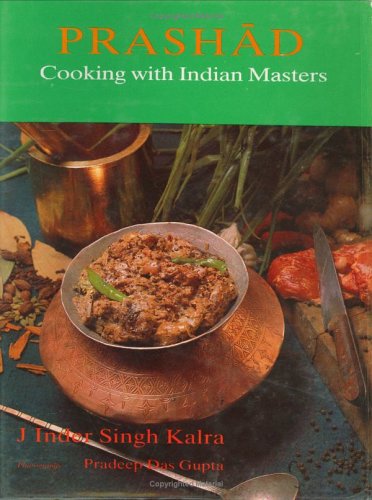 Book cover : Prashad-Cooking with Indian Masters