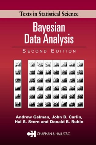 Book cover : Bayesian Data Analysis, Second Edition